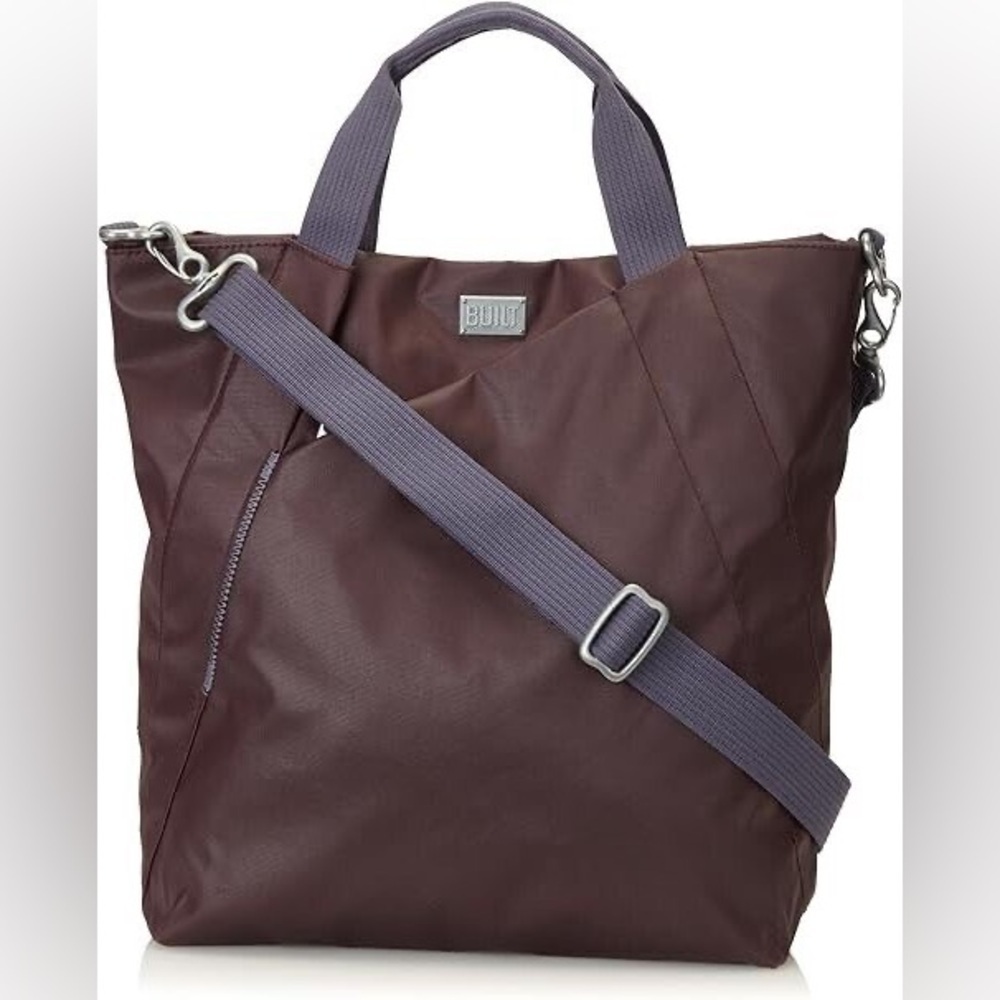 BUILT City Collection Essential Work Tote, Aubergine UNISEX